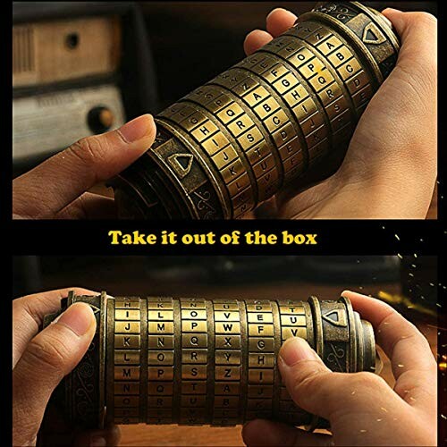 Cryptex Da Vinci Code Mini Cryptex Lock Puzzle