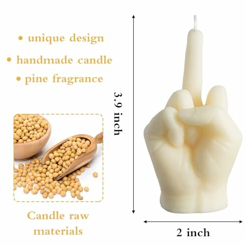 Middle Finger Candle