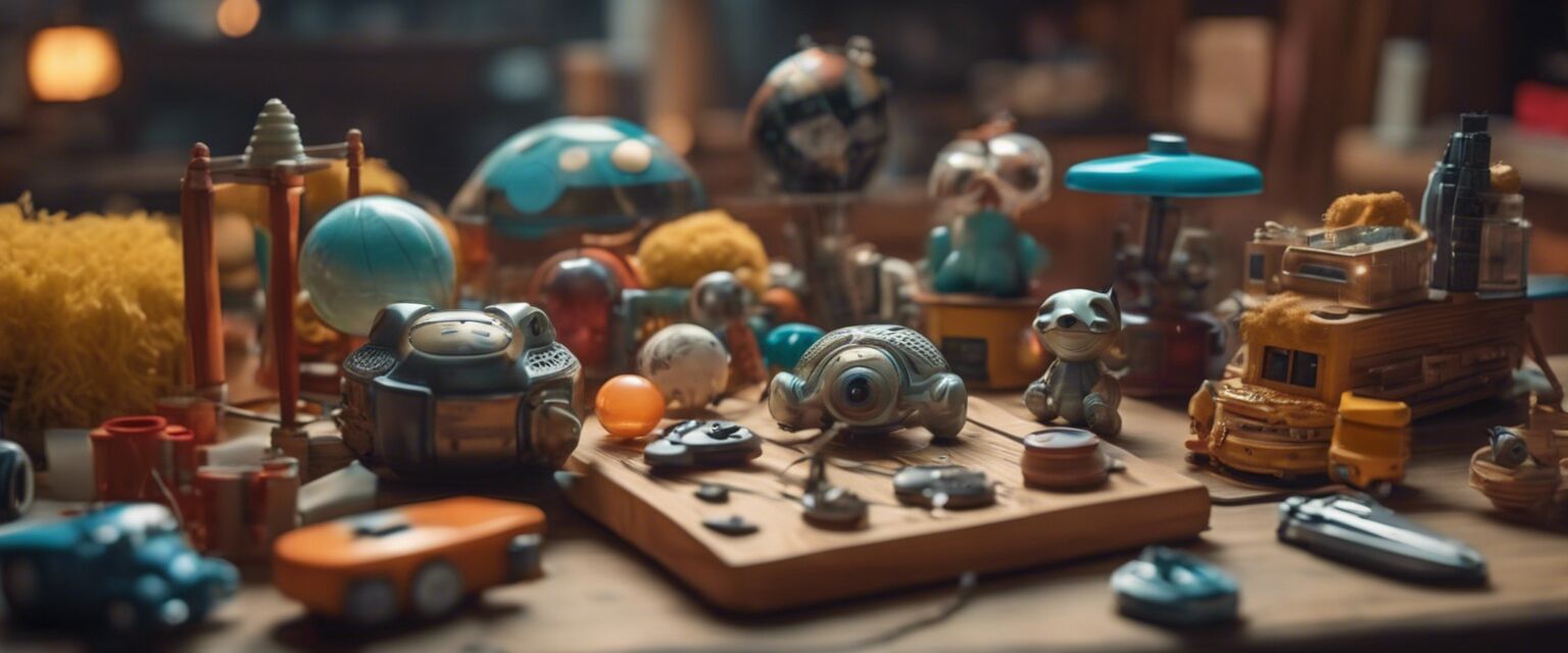 Quirky toys collection